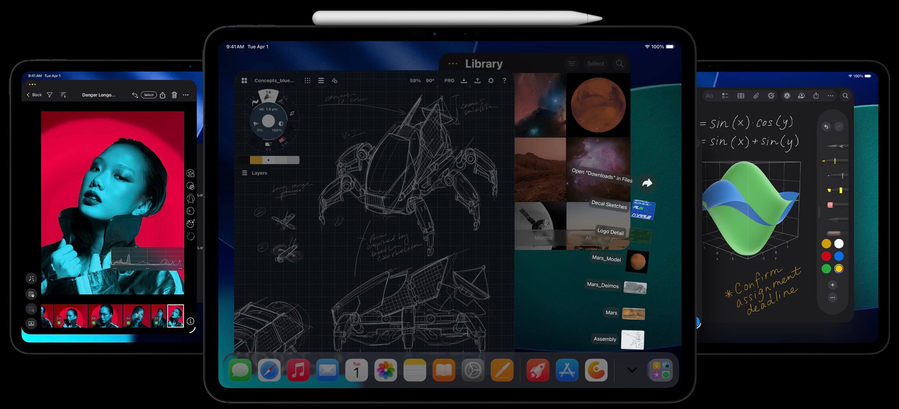 خلاقیت با آیپد پرو m5
